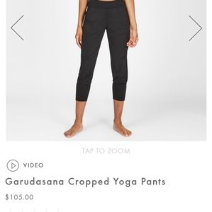 Sweaty Betty Garudasana Cropped Yoga Pants